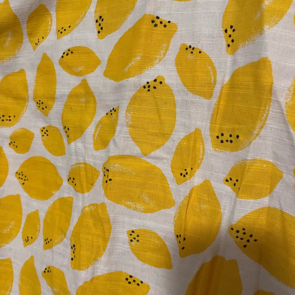 Yellow Lemon Pattern Blouse - Picture 4 of 4